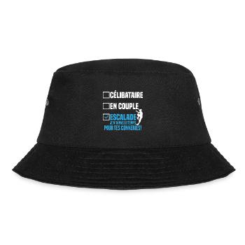 Escalade Célibataire En Couple Cadeau Humour - Bob - noir - Devant - Lela (165cm)