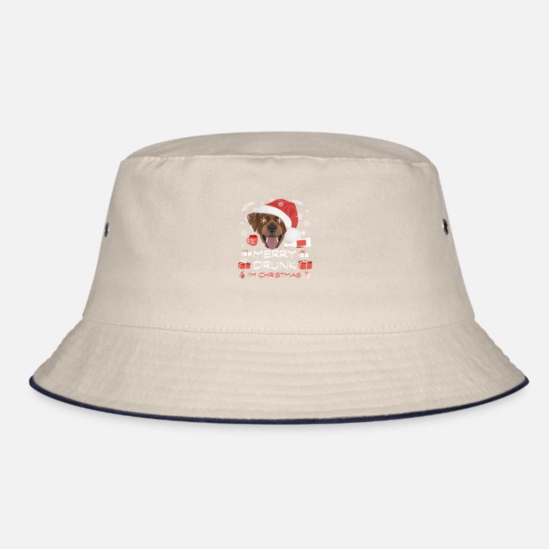 Labrador Weihnachtsmarkt Bucket Hat