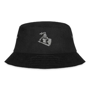 Mittelalterlicher Ritter Baseball - Bucket Hat - Schwarz - Vorne - Lela (165cm)