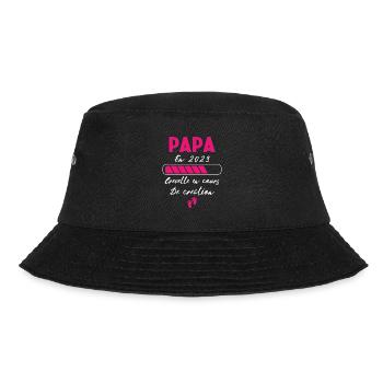 Homme Papa en 2023 Fille Idée Cadeau - Bob - noir - Devant - Lela (165cm)