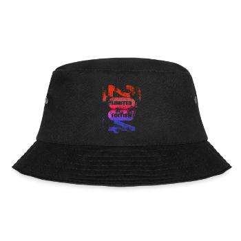 Limited Edition 2004 - Geburtstag - Jahrgang 2004 - Bucket Hat - Schwarz - Vorne - Lela (165cm)