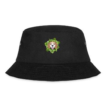 Tropical Beagle - Bucket Hat - Schwarz - Vorne - Lela (165cm)