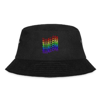 SHALOM ARC EN CIEL FLAG - Bob - noir - Devant - Lela (165cm)