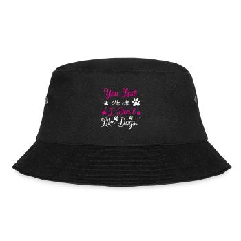 Tu m’as perdu sur Je n’aime pas les chiens - rose - Bob - noir - Devant - Lela (165cm)