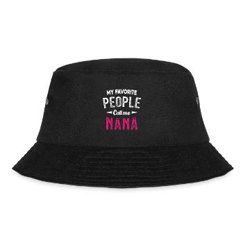 Mes personnes préférées m'appellent Nana - Bob - noir - Devant - Lela (165cm)