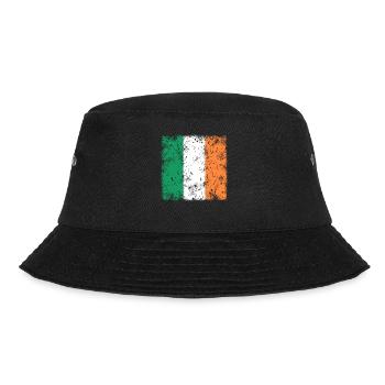Irland - Bucket Hat - Schwarz - Vorne - Lela (165cm)