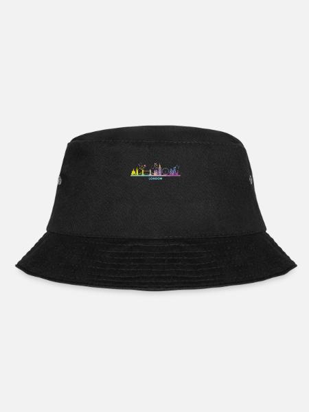 Londoner Skyline London - Bucket Hat - black