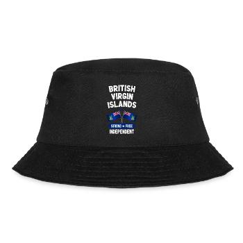 Britische Jungferninseln - Bucket Hat - Schwarz - Vorne - Lela (165cm)