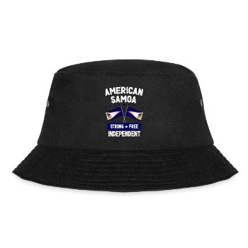 American Samoa - Bucket Hat - black - Front - Lela (165cm)