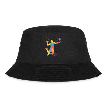Joueurs de volley-ball enfants beach-volley - Bob - noir - Devant - Lela (165cm)