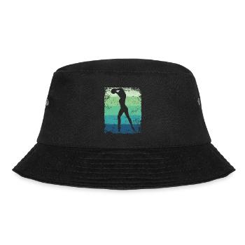 Gymnastikball Retro Rhythmische Gymnastik - Bucket Hat - Schwarz - Vorne - Lela (165cm)