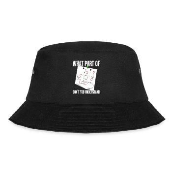 Don't you understand aerobatic Aresti figures - Bucket Hat - black - Front - Lela (165cm)
