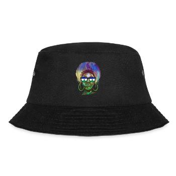 Lesotho - Bucket Hat - Schwarz - Vorne - Lela (165cm)