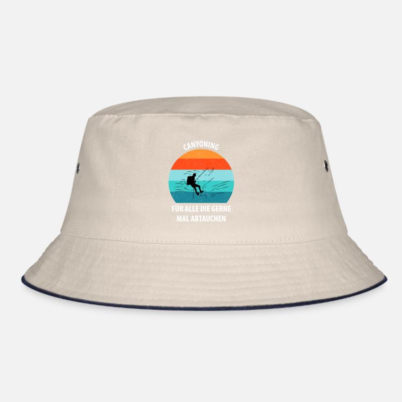 Canyoning Bergsteigen Klettern Wandern Berge Bucket Hat
