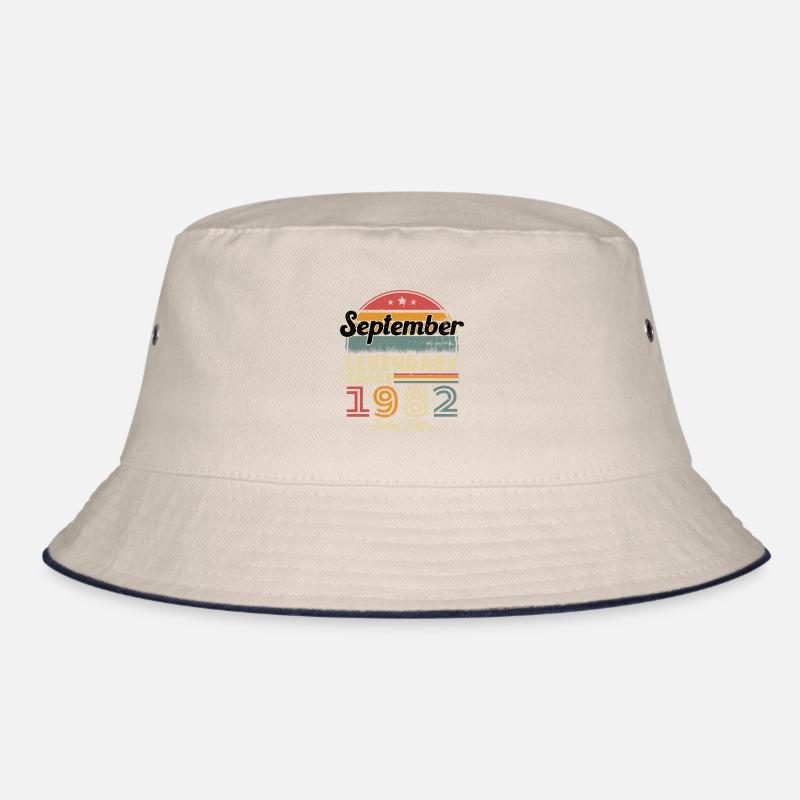 September 1982 Vintage Retro Geburtstagsgeschenk Bucket Hat