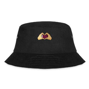 Qatar - Bucket Hat - black - Front - Lela (165cm)