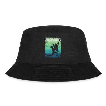 Ballett Tanz Paar Vintage Ballerina - Bucket Hat - Schwarz - Vorne - Lela (165cm)