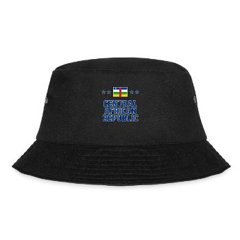 Zentralafrikanische Republik - Bucket Hat - Schwarz - Vorne - Lela (165cm)