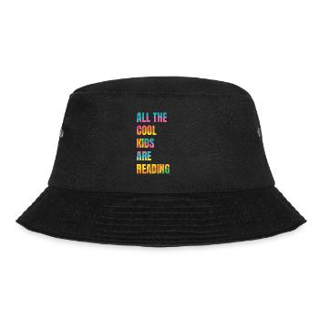 Alle Coolen Kids Lesen Lehrer - Bucket Hat - Schwarz - Vorne - Lela (165cm)