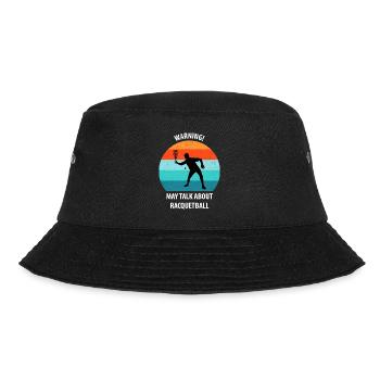 Racqueetball - Bucket Hat - black - Front - Lela (165cm)