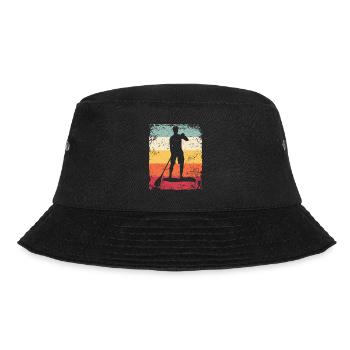 Stand Up Paddling Stand Up Board Sup - Bucket Hat - Schwarz - Vorne - Lela (165cm)