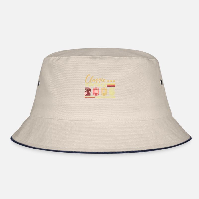 Klassisches Vintage 2006 Geburtstagsgeschenk Bucket Hat