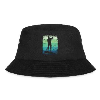 Stand Up Paddling Stand Up Board Sup - Bucket Hat - Schwarz - Vorne - Lela (165cm)