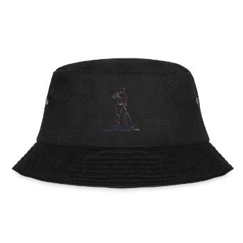 Stand Up Paddling Stand Up Board Sup - Bucket Hat - Schwarz - Vorne - Lela (165cm)