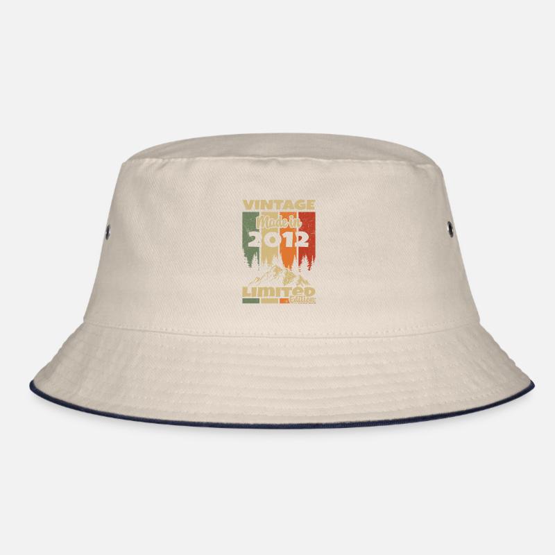 Jahrgang 2012 Geburtstag Geschenkidee 2012 Bucket Hat