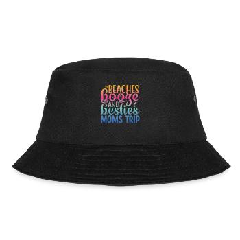 girls night out mädchen urlaub - Bucket Hat - Schwarz - Vorne - Lela (165cm)