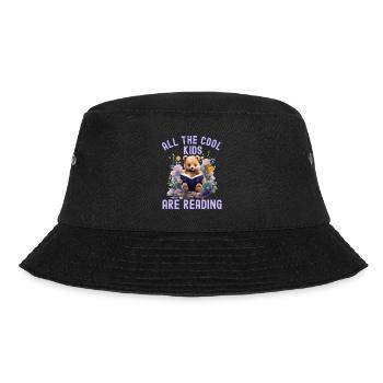 Alle Coolen Kids Lesen bär - Bucket Hat - Schwarz - Vorne - Lela (165cm)