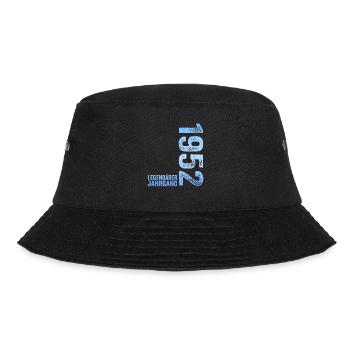 72. Geburtstag Legendärer Jahrgang 1952 72 Jahre - Bucket Hat - Schwarz - Vorne - Lela (165cm)
