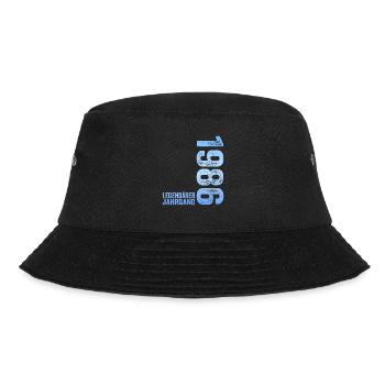 38. Geburtstag Legendärer Jahrgang 1986 38 Jahre - Bucket Hat - Schwarz - Vorne - Lela (165cm)