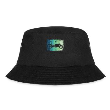 Lastenfahrrad Lastenrad Cargo Bike Cargobike - Bucket Hat - black - Front - Lela (165cm)