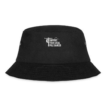 American Lineman Powerline Worker Design - Bucket Hat - black - Front - Lela (165cm)