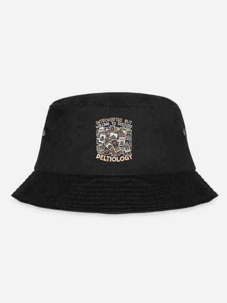 Briefmarkensammeln Postkartensammler Philatelie - Bucket Hat - Schwarz