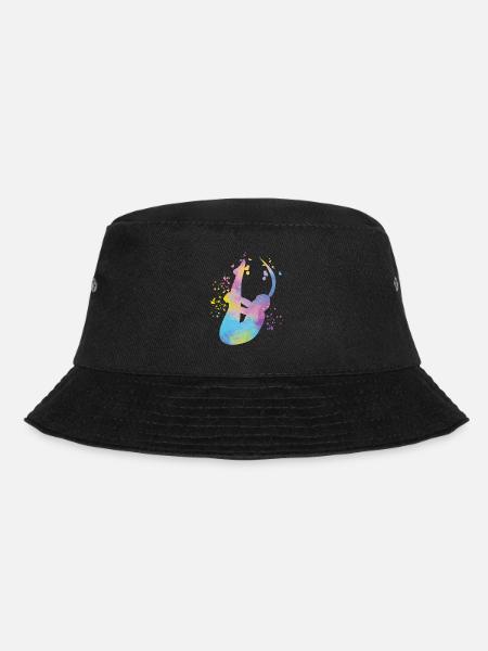 Turmspringen Synchronspringen Kunstspringen - Bucket Hat - Schwarz