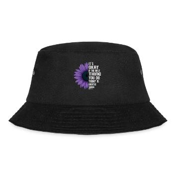 Suicide Prevention Awareness - Bucket Hat - black - Front - Lela (165cm)