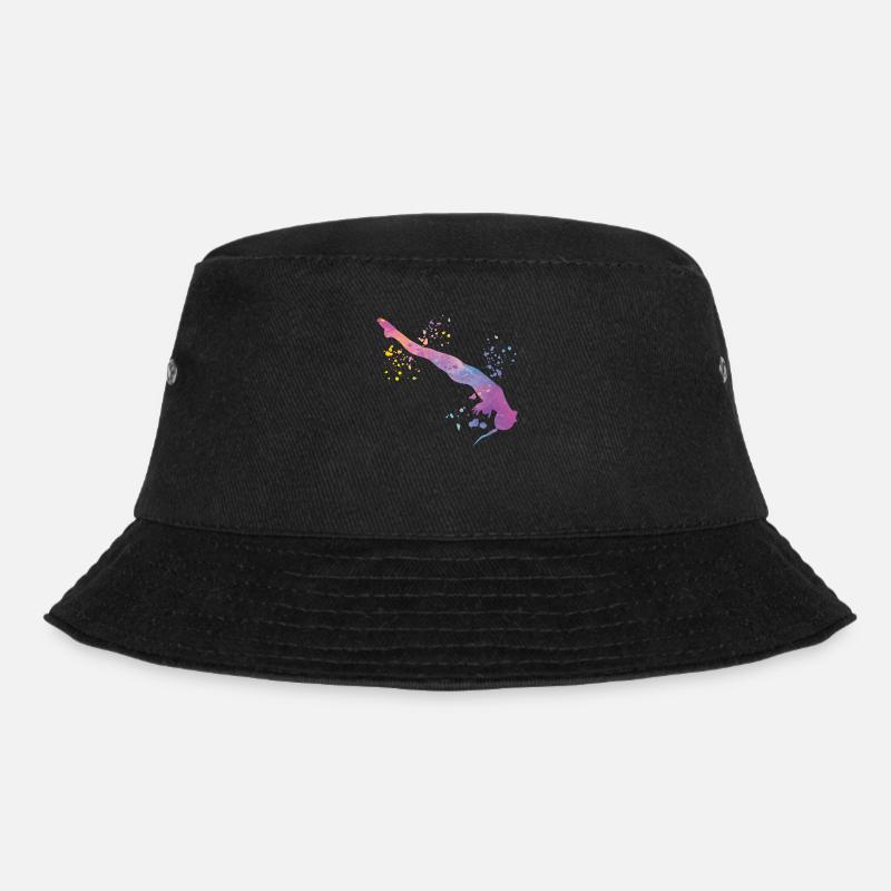 Synchronisierter Wassertaucher High Diver - Bucket Hat - Schwarz