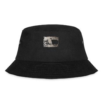 Lastenfahrrad Lastenrad Cargo Bike Cargobike - Bucket Hat - black - Front - Lela (165cm)
