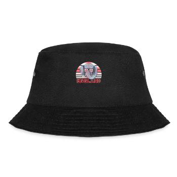 England - Bucket Hat - Schwarz - Vorne - Lela (165cm)
