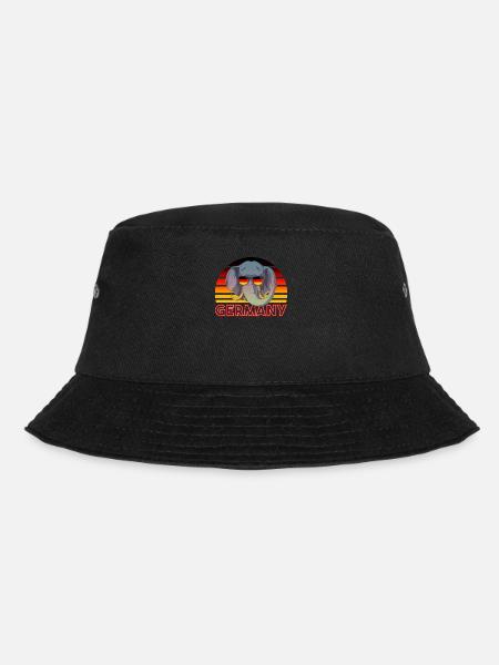 Deutschland - Bucket Hat - Schwarz