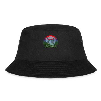Gambia - Bucket Hat - black - Front - Lela (165cm)