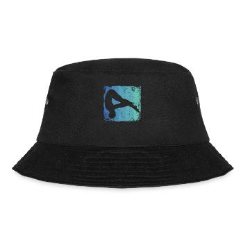 Synchronisierter Wassertaucher High Diver - Bucket Hat - Schwarz - Vorne - Lela (165cm)