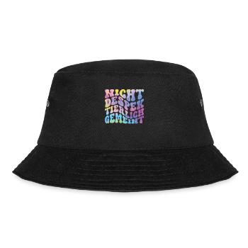 Nicht Despektierlich Gemeint - Bucket Hat - Schwarz - Vorne - Lela (165cm)