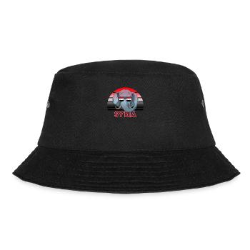 Syrien - Bucket Hat - Schwarz - Vorne - Lela (165cm)