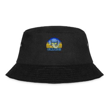Ukraine - Bucket Hat - Schwarz - Vorne - Lela (165cm)