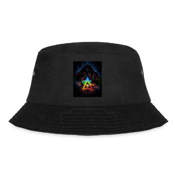 Die gute Nachricht - Bucket Hat - Schwarz - Vorne - Lela (165cm)