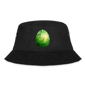 Dragon Egg Green - Bucket Hat - black - Front - Lela (165cm)