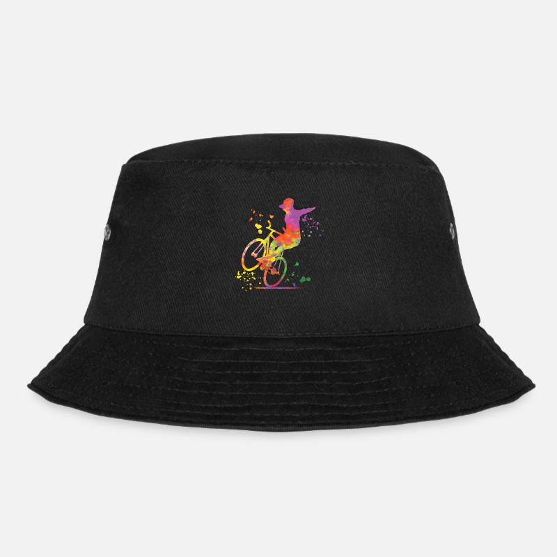 Kunstradfahren Kunstradfahrer - Bucket Hat - Schwarz